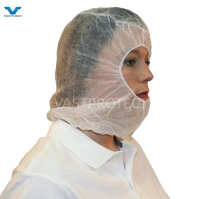 Customized Logo 18GSM Non Woven PP Ninja Balaclava Astronaut Space Cap For Protection