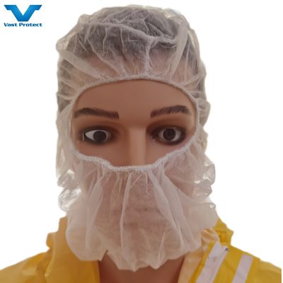 Customized Logo Non Woven Disposable PP Ninja Space Astronaut Balaclava Hood Head Cover