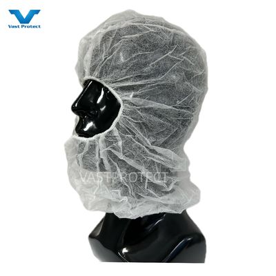 35 X 45cm Customized Blue PP Non Woven Protective Hood Cover For Dust Resistance Space Cap