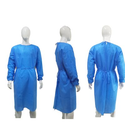 OEM Accepted SMS PP PE Level 1 2 3 Disposable Operating Gowns For Surgical Isolation