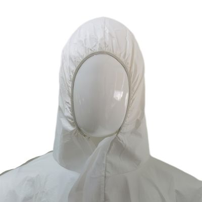 Anti Static Tyvek 400 Coveralls Type 5 6 Microporous Safety PPE Disposable Coverall