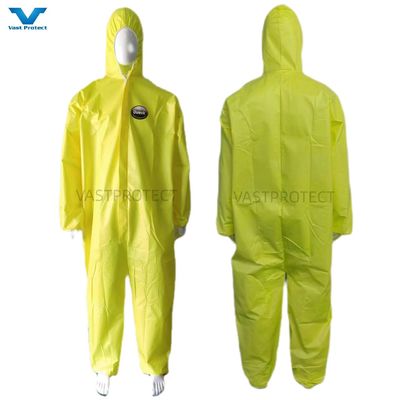 Professional PPE Safety Tyvvk Chemical Disposable Coverall Suits