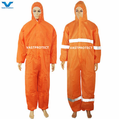 Professional PPE Safety Tyvvk Chemical Disposable Coverall Suits