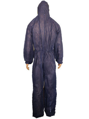 Dust Proof Disposable PP Non Woven Coverall Microporous