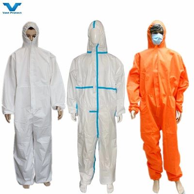 50GSM Tyvek Waterproof Polypropylene Disposable Paper SMS Non Woven PP Microporous Overall