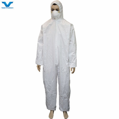 50GSM Tyvek Waterproof Polypropylene Disposable Paper SMS Non Woven PP Microporous Overall
