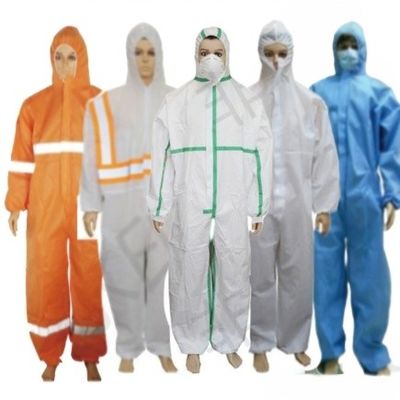 Industrial Safety Protective Disposable Workwear Coverall with Customized Request
