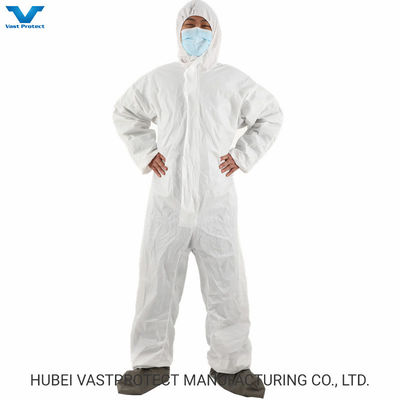 Spring/Summer/Autumn/Winter Security Cat 3 Type 5/6 Waterproof Disposable Coverall