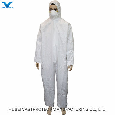 Cat 3 Type 56 Waterproof Breathable Disposable Microporous White Overall 60GSM Benefit