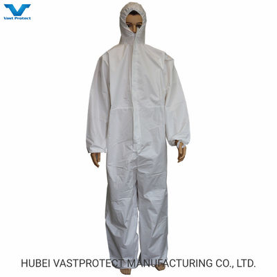 Cat 3 Type 56 Waterproof Breathable Disposable Microporous White Overall 60GSM Benefit