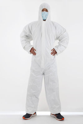 Customized CE Cat 3 Type 5 6 Anti-Static En1149 Disposable Microporous Protective Clothing