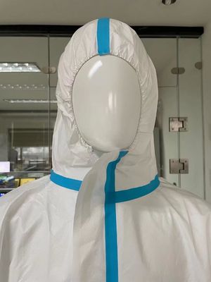CE Approved Type 4 5 6 60GSM Disposable Microporous Coverall with Customization Option