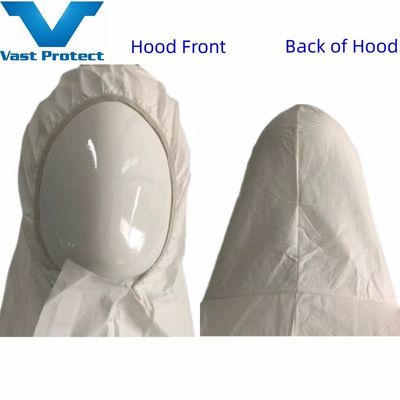 Disposable Breathable Jumpsuit Style Microporous Protective Coverall for Customization