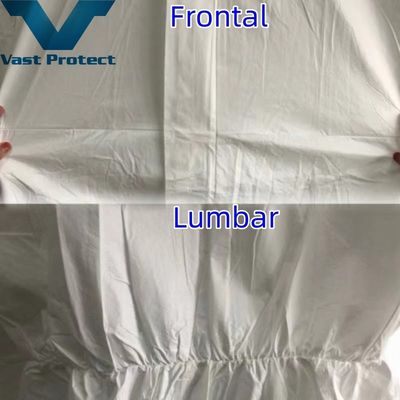 Disposable Breathable Jumpsuit Style Microporous Protective Coverall for Customization