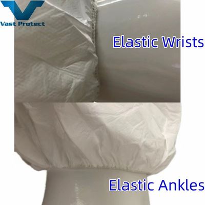 Disposable Breathable Jumpsuit Style Microporous Protective Coverall for Customization
