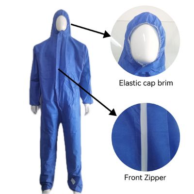 Anti Virus Waterproof Overall CE Type5 6 Protective Suit Model NO. VASTPROTECT-609