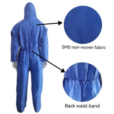 Anti Virus Waterproof Overall CE Type5 6 Protective Suit Model NO. VASTPROTECT-609