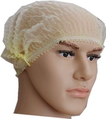 Customized Request Offered Non Woven PP Single Elastic Disposable Strip Clip Mob Cap