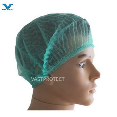 Sterilized Nonwoven PP Disposable Cap Strip Cap Mob Cap Bouffant Cap