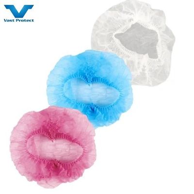 Sterilized Nonwoven PP Disposable Cap Strip Cap Mob Cap Bouffant Cap