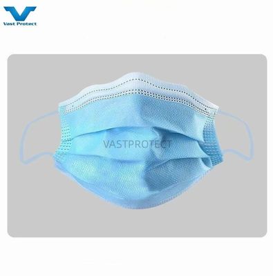 En14683 3 Ply Breathable Earloop Adult Face Mask With FFP1 Filter Rating And CE Approval
