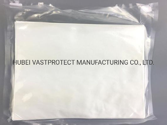 120GSM 100% Polyester Lint Free Cleanroom Wipers for Electronic Component Maintenance Room