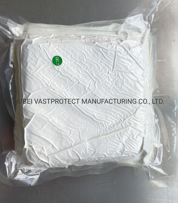 120GSM 100% Polyester Lint Free Cleanroom Wipers for Electronic Component Maintenance Room