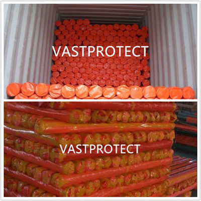 12FT Width Double Orange Rip Proof Poly Roll for Heavy Duty Applications