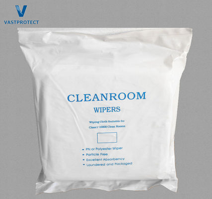 100% Polyester Microfiber Cleanroom Wipers for Screen Cleaning Customized Request
