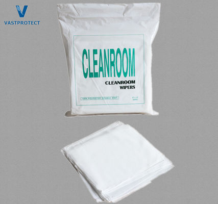 100% Polyester Microfiber Cleanroom Wipers for Screen Cleaning Customized Request