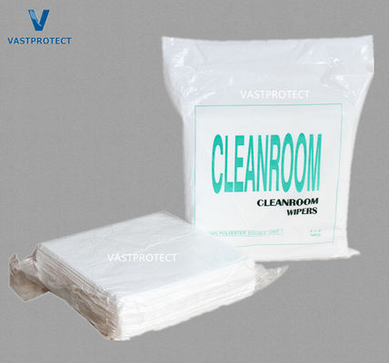 100% Polyester Microfiber Cleanroom Wipers for Screen Cleaning Customized Request