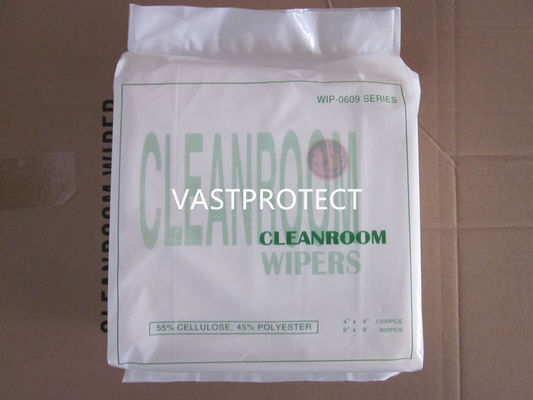 Lint Free Cleanroom Paper Wipers for LCD Screen Cleaning Non-Waterproof and Polyester