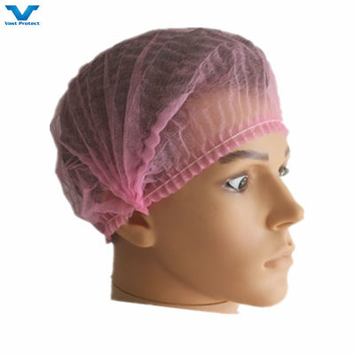 Non-Sterilized Customization Disposable Nonwoven PP Mob Clip Strip Bouffant Hairnet Cap