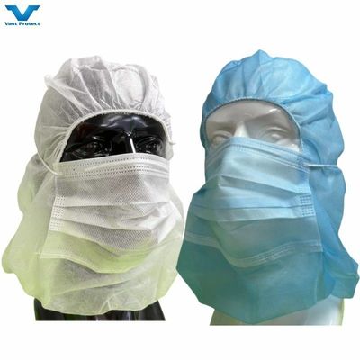 Disposable Non-Woven PP Balaclava Hood Head Ninja Astro Space Pirate Cap with Color Choice