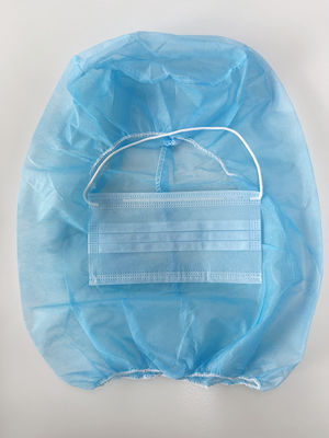 Food Processing Industry Workshop Ninja Balaclava Head Cover Hood with 2 Layer Face Mask