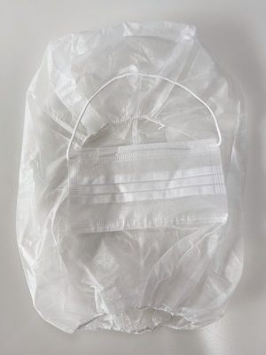 Food Processing Industry Workshop Lab V202 Disposable PP Ninja Balaclava Hood Head Cover