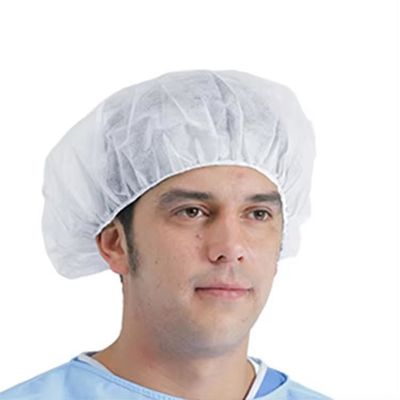 Working Nurse Ponytail Mob Cap For Disposable Medical Scrubs And Surgical Procedures