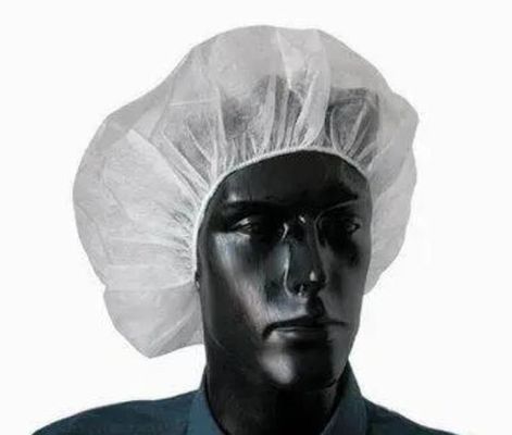 Food Processing Hairnets in Bulk with 10GSM Gram and Spun-Bounded Poly Non-Woven PP