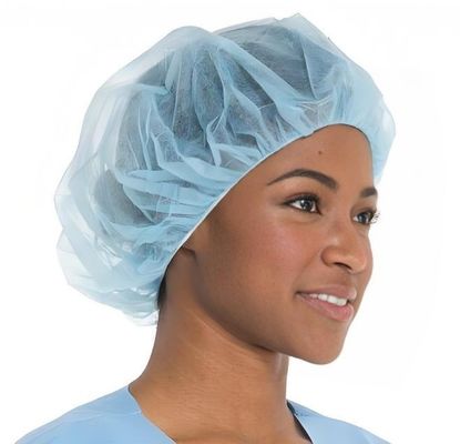 Food Processing Hairnets in Bulk with 10GSM Gram and Spun-Bounded Poly Non-Woven PP