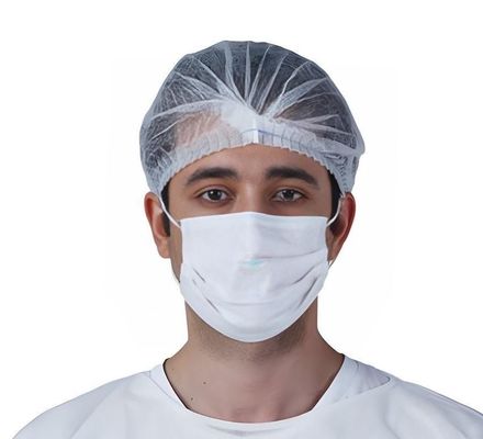 PP Strip Bouffant Hairnet Clip Mob Cap with Various Colours and Sizes Validity 3 Years