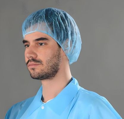 PP Strip Bouffant Hairnet Clip Mob Cap with Various Colours and Sizes Validity 3 Years