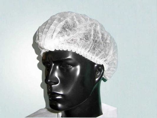 PP Strip Bouffant Hairnet Clip Mob Cap with Various Colours and Sizes Validity 3 Years