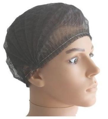Free Sample Disposable Bouffant Hairnet Strip Clip Mob Cap for Dustproof Protection