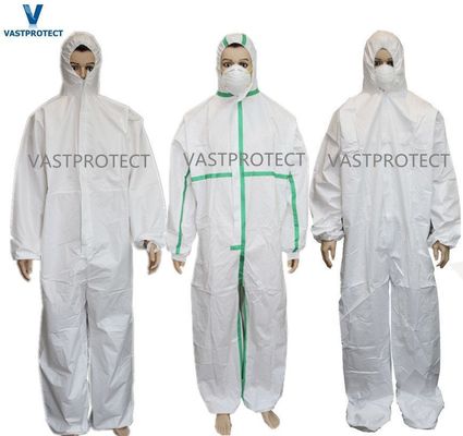 Customizable Protective Clothing Disposable Coveralls with ISO Ce SGS Certificate