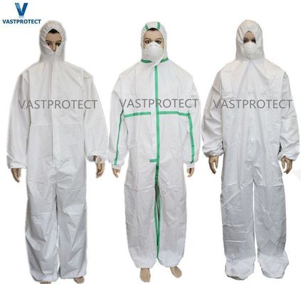 Anti-Static Dustproof Disposable Ling Free Coverall for Security Contamination Control