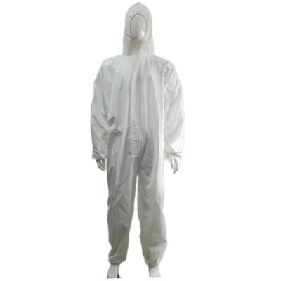 Cat 3 Type 5/6 Asbestos Removal Disposable Coveralls with Hood and Logo Sticker/Printing