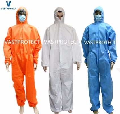 Seam Serged 3 or 5-Thread Over-Locked Asbestos Removal Overalls for Painting/Spraying