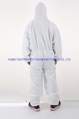22000PCS/1*20FCL Made in Waterproof Breathable Disposable Microporous Coverall Xxxxxl