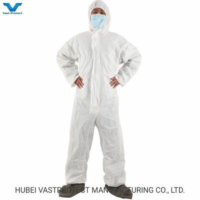 Seasonal Cat 3 Type 56 PPE Safety Protective Clothing with Elastic Wrists and Ankles
