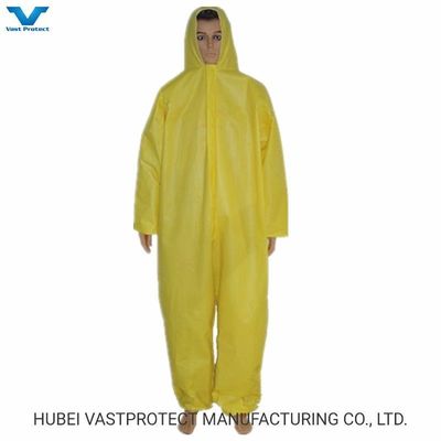 Seasonal Cat 3 Type 56 PPE Safety Protective Clothing with Elastic Wrists and Ankles